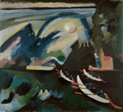 Boat Ride (Lake) by Wassily Kandinsky